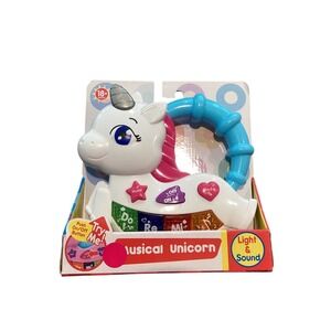 Old East Main Co Musical Unicorn Light and Sound Toddler Toy 18+ Months 84560